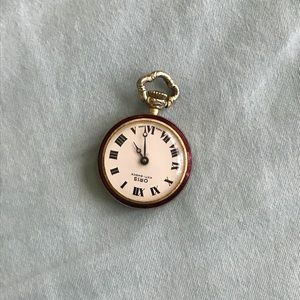 Vintage pocket watch pendant